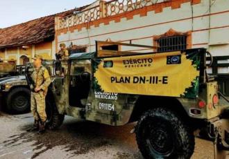 Ejército Mexicano aplica Plan DN-III-E en Palizada, Campeche
