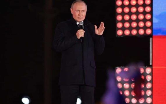 Putin promete victoria frente a Ucrania tras anexar territorios ucranianos