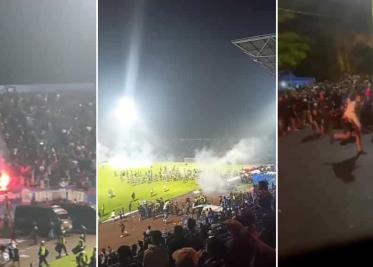 Tragedia en Indonesia, al menos 174 fallecidos en un estadio