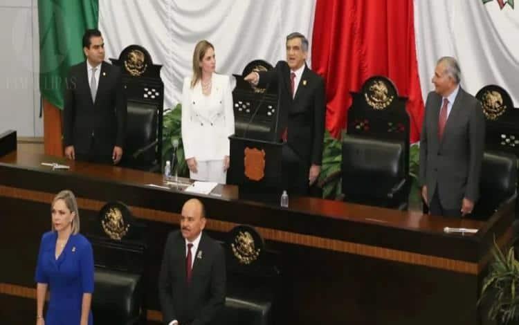 Américo Villarreal toma protesta como gobernador de Tamaulipas Américo Villarreal toma protesta como gobernador de Tamaulipas