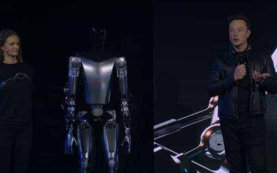 Elon Musk presenta a ´Optimus´, el robot humanoide de Tesla