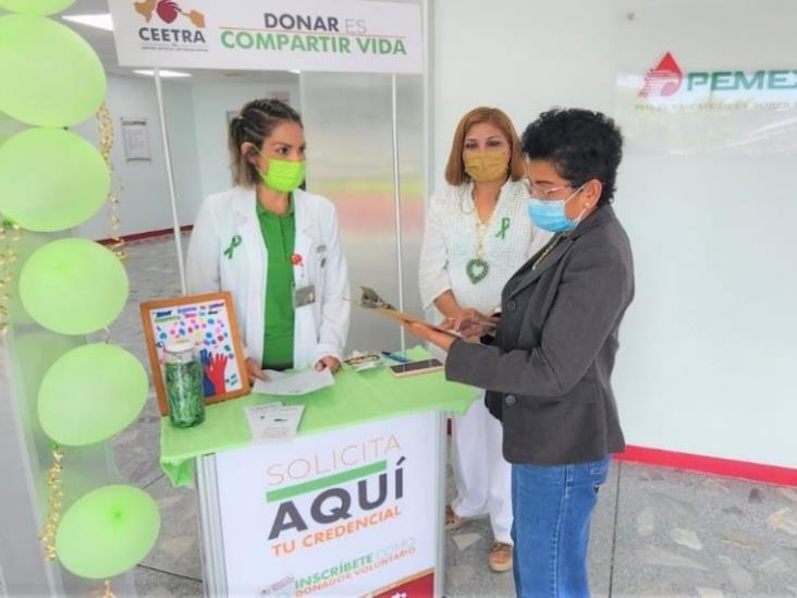 Fomenta PEMEX cultura de la donación de órganos y tejidos Fomenta PEMEX cultura de la donación de órganos y tejidos