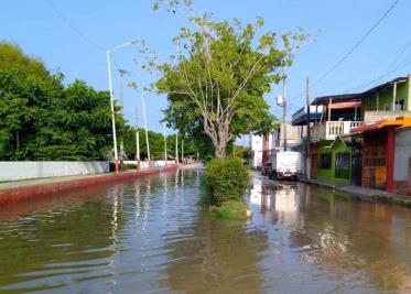 Más de 70 casas inundadas por el Mono Sagrado en Boca de San Gerónimo