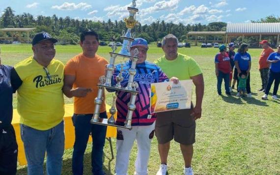 A base de perseverancia Climeros de Carrizal se coronó bicampeón de la Liga Municipal de Beisbol de Paraíso