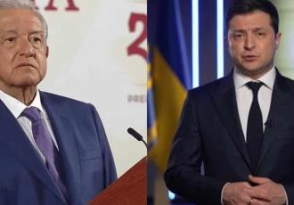 AMLO critica al Parlamento Europeo por proponer al presidente de Ucrania para el Nobel de la Paz