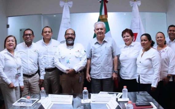 Tribunal Superior de Justicia firma convenio de colaboración con Pemex, a través de la gerencia regional de Relaciones Laborales