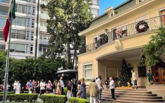 Detienen a hombre tras intentar entrar en Embajada de México en Argentina