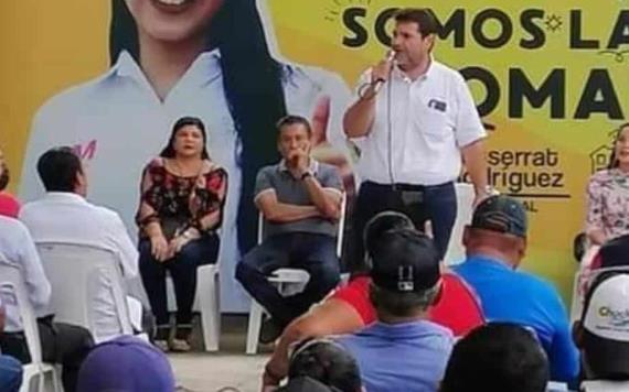 Anuncia Héctor Peralta que buscará candidatura para presidencia de Comalcalco