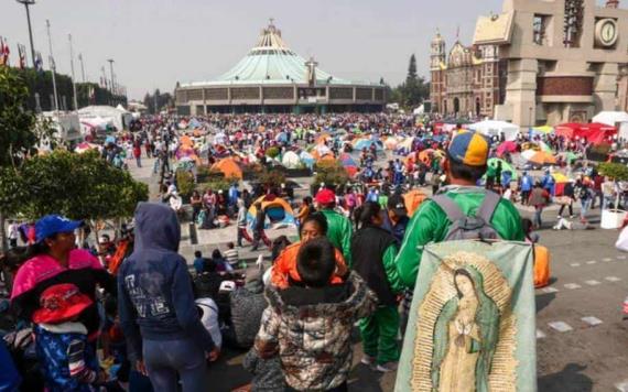 16 mil peregrinos de Guanajuato visitan la Basílica de Guadalupe