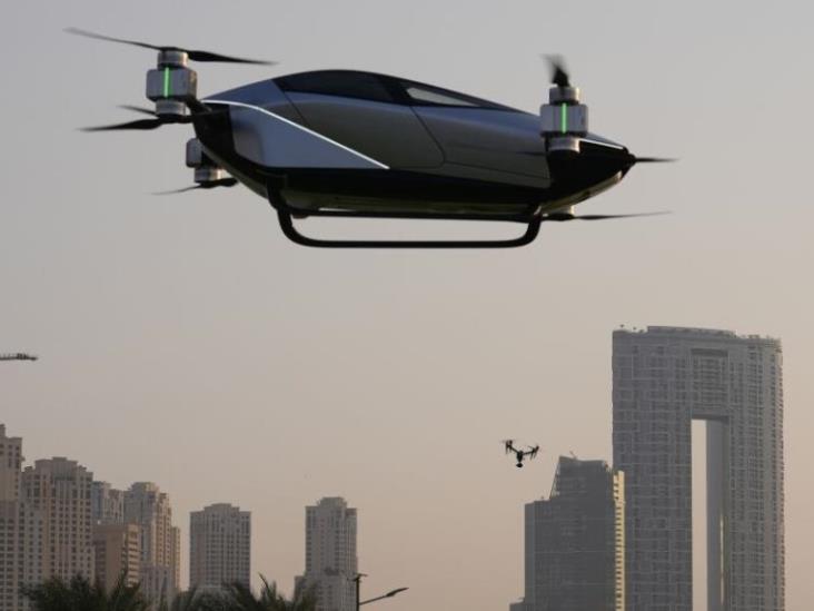 Prueban taxi volador eléctrico en Dubái Prueban taxi volador eléctrico en Dubái
