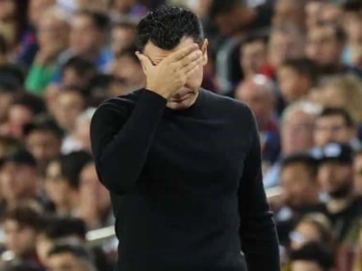 No merecemos seguir en Champions: Xavi Hernández No merecemos seguir en Champions: Xavi Hernández