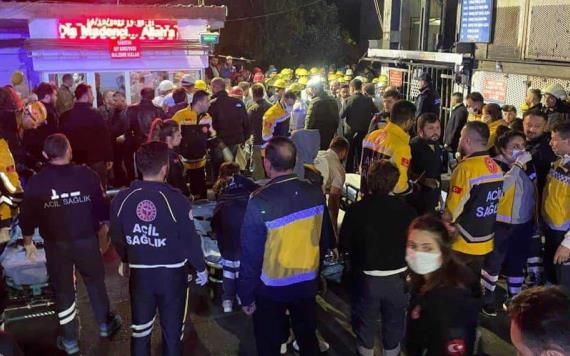 Explosión en mina de carbón deja al menos 49 trabajadores atrapados en Turquía