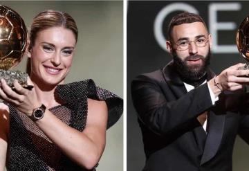 Karim Benzema y Alexia Putellas, los ganadores del Balón de Oro 2022