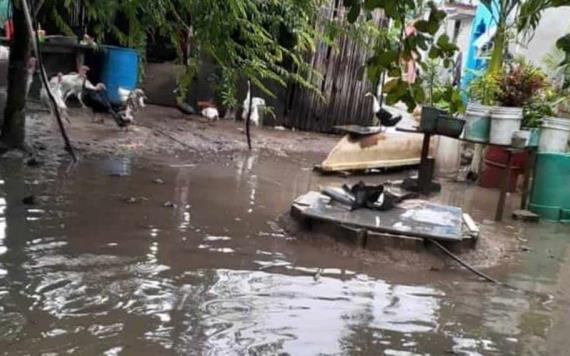 Claman ayuda indígenas chontales afectados por lluvias y desbordamientos de ríos