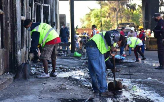 Choque entre pipa y tren en Aguascalientes deja 15 casas en pérdida total