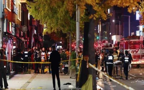 Al menos 59 muertos tras estampida durante fiesta de Halloween en Seúl