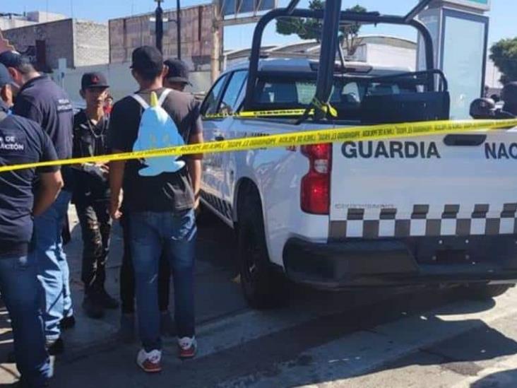 Elemento de la Guardia Nacional atropella a vendedor de dulces en Guadalajara Elemento de la Guardia Nacional atropella a vendedor de dulces en Guadalajara