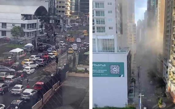 Registran fuerte explosión esta mañana en Panamá