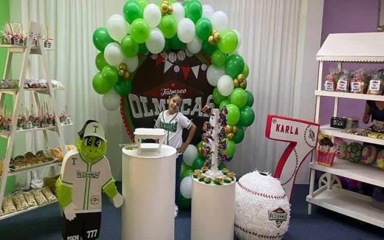 Niña festeja su cumpleaños con temática de Olmecas de Tabasco Niña festeja su cumpleaños con temática de Olmecas de Tabasco