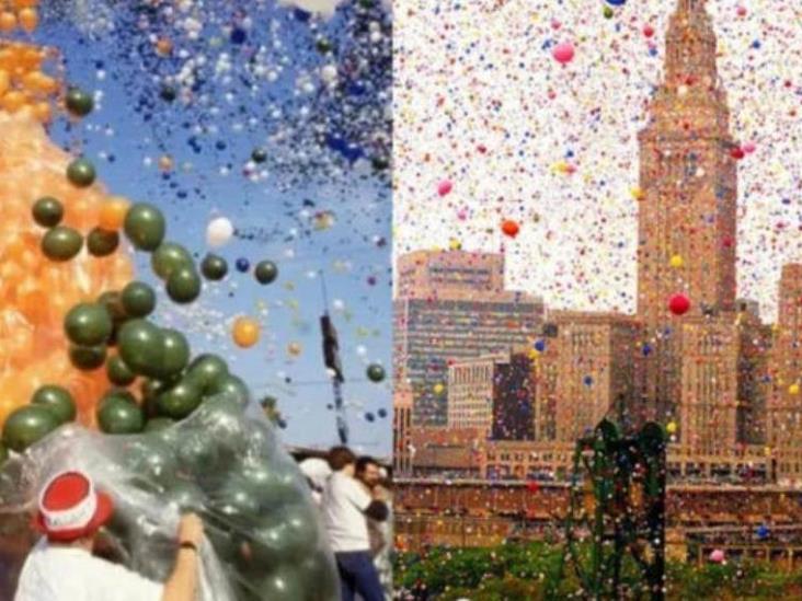 El día que lanzaron más de un millón de globos para entrar al Guinness y ocurrió una tragedia El día que lanzaron más de un millón de globos para entrar al Guinness y ocurrió una tragedia
