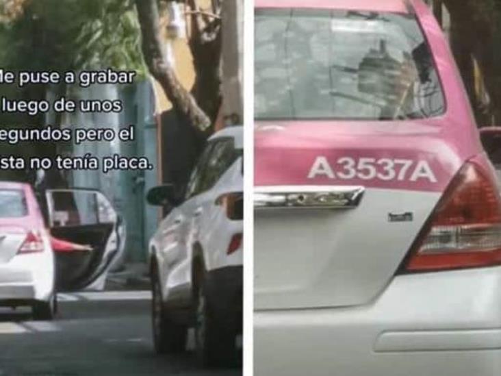 Captan a taxista que no dejaba bajar a dos mujeres en CDMX Captan a taxista que no dejaba bajar a dos mujeres en CDMX