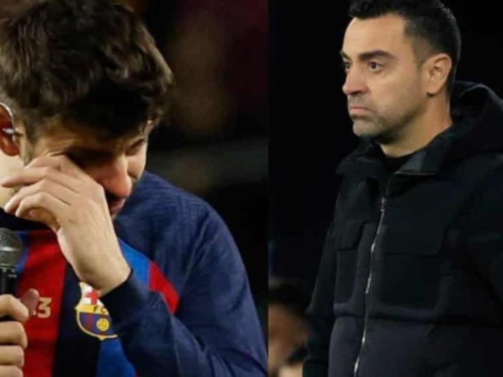 Xavi confesó plan con Piqué para su último partido como profesional Xavi confesó plan con Piqué para su último partido como profesional