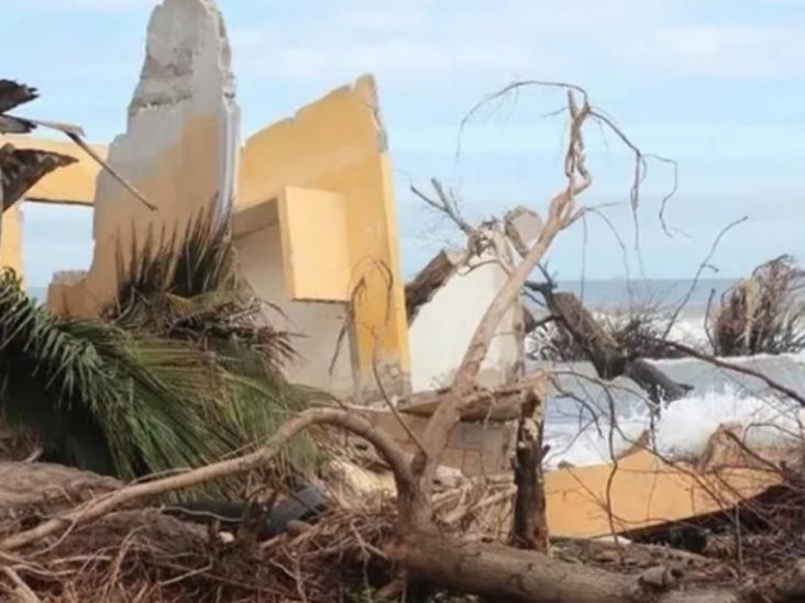 El Bosque, un pueblo devorado por el mar en Tabasco El Bosque, un pueblo devorado por el mar en Tabasco