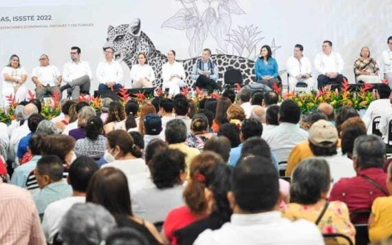 Inaugura gobernador Carlos Merino las "Culturas Amigas ISSSTE 2022"