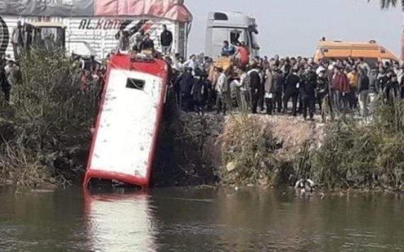 Accidente de autobús en Egipto deja 20 muertos