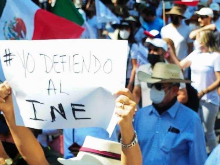 Se suman 22 estados para la marcha de hoy en defensa del INE Se suman 22 estados para la marcha de hoy en defensa del INE