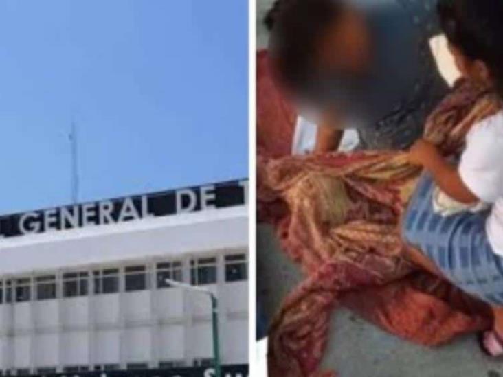 Investigan caso de adolescente que dio a luz afuera de un hospital en Chiapas Investigan caso de adolescente que dio a luz afuera de un hospital en Chiapas