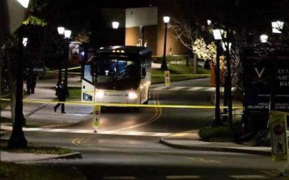 Tiroteo en Universidad de Virginia deja tres muertos y dos heridos