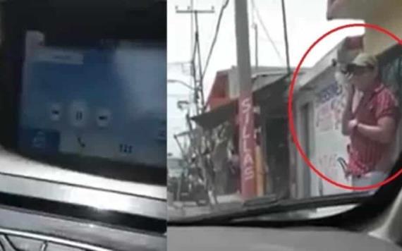 VIDEO: Infiel sale de su auto para escuchar mensaje de su amante y el Bluetooth lo delata