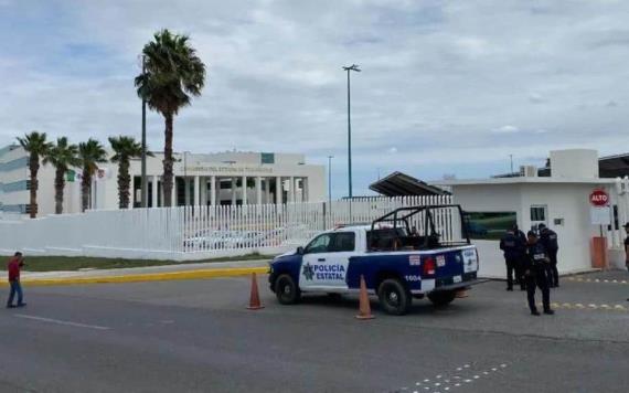 Reportan amenaza de bomba en el Congreso de Tamaulipas