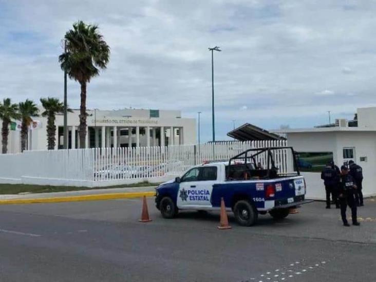 Reportan amenaza de bomba en el Congreso de Tamaulipas Reportan amenaza de bomba en el Congreso de Tamaulipas
