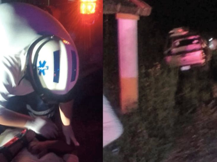 Motociclista es impactado por un automóvil Motociclista es impactado por un automóvil