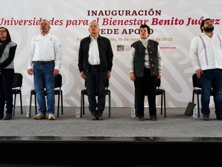 AMLO inaugura Universidad para el Bienestar en Michoacán AMLO inaugura Universidad para el Bienestar en Michoacán