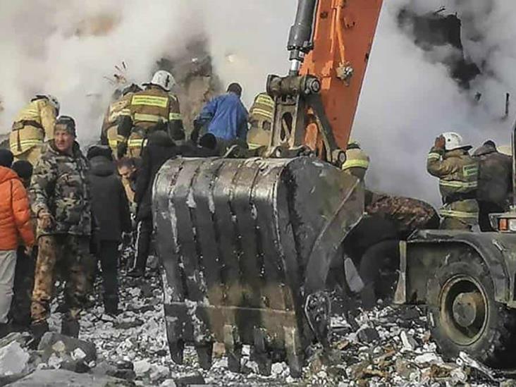 Explota gasoducto en San Petersburgo y provoca enorme incendio Explota gasoducto en San Petersburgo y provoca enorme incendio