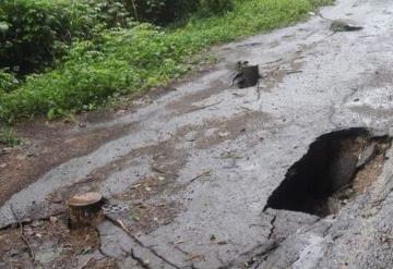 Supervisan afectaciones en Tacotalpa por lluvias