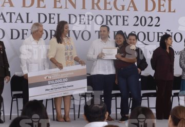 Entregan premio Estatal del Deporte 2022 y el Premio al Mérito Deportivo Tabasqueño 2022