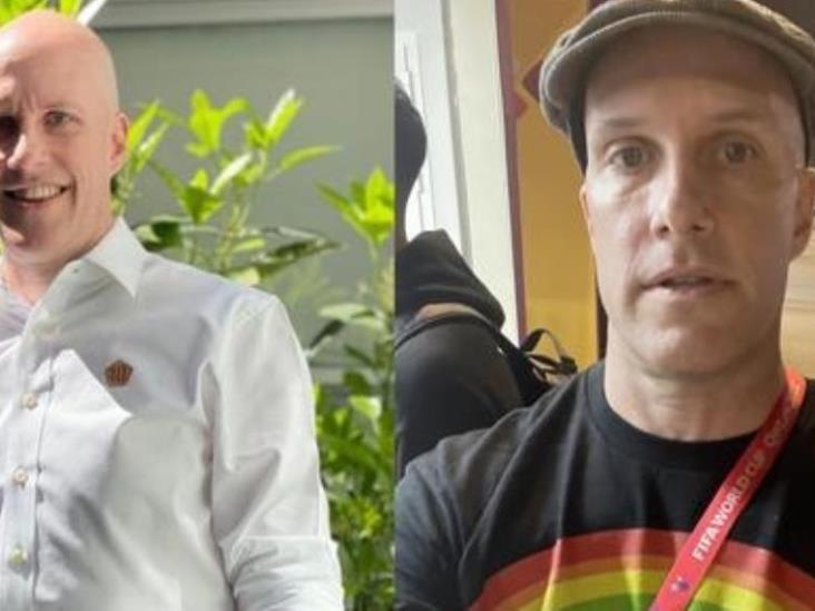 Periodista es detenido en Qatar por usar playera con arcoíris Periodista es detenido en Qatar por usar playera con arcoíris