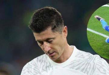 Defienden a Lewandowski tras fallar penal ante México