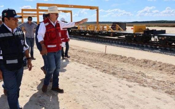 El Tren Maya avanza conforme al programa de construcción: Javier May Rodríguez