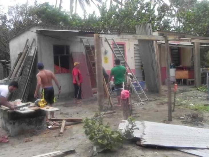 Erosión costera devora viviendas en Centla y Paraíso Erosión costera devora viviendas en Centla y Paraíso
