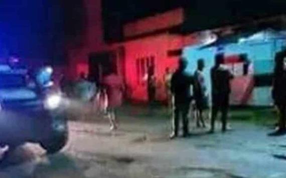 Abrieron fuego contra policía en Comalcalco