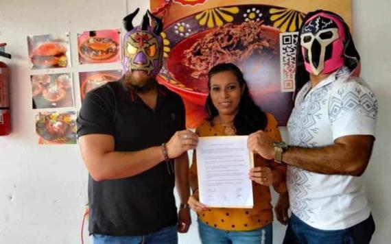 Sayko y Ántrax firmaron contrato para arriesgar sus máscaras
