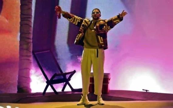Seguridad golpea a joven en concierto de Bad Bunny en Monterrey