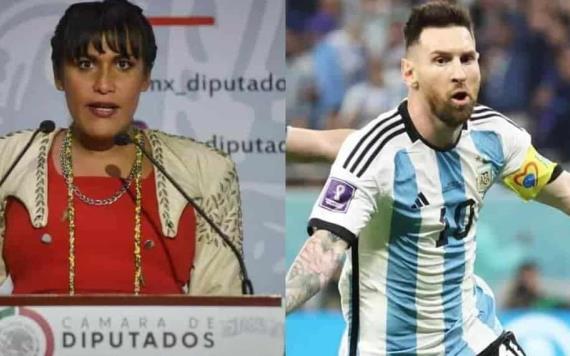 Diputada de Morena propone declarar persona no grata a Messi por "desprecio" a México