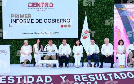 Yolanda del Carmen Osuna Huerta rinde primer informe de gobierno