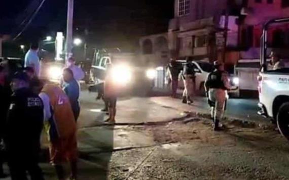 En una noche violenta, dos hombres resultaron heridos de bala en Macuspana